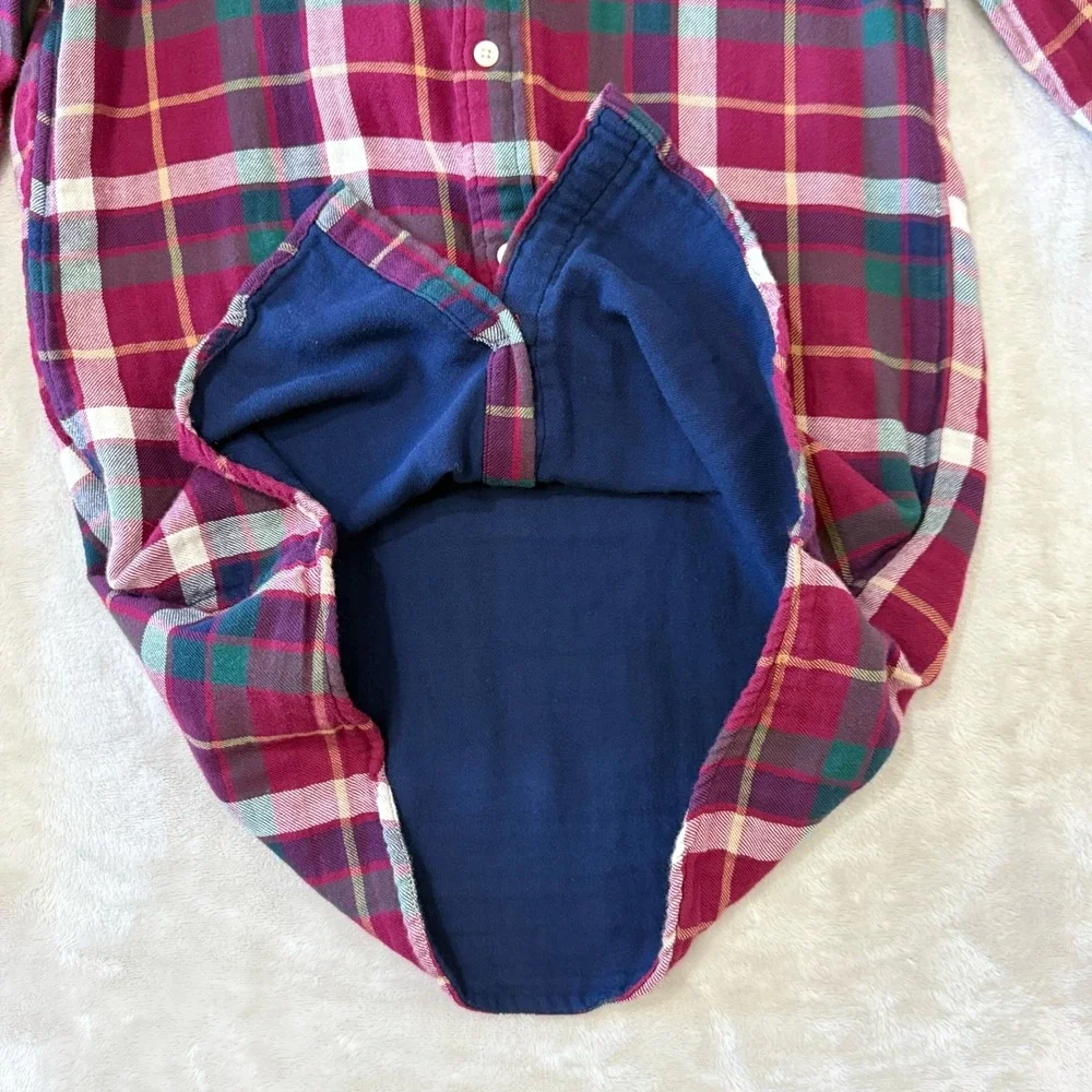 Vineyard Vines Classic Fit Whale Shirt Men's Size‎ S Plaid Button Down Cotton